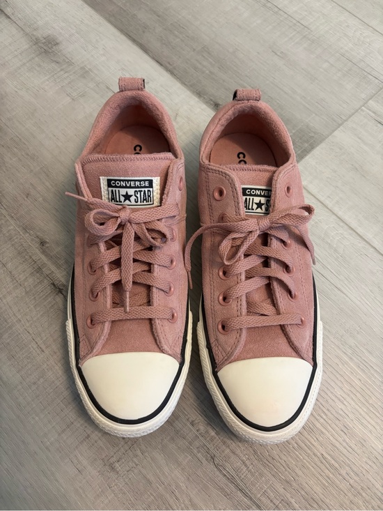 Converse Shoes - Converse Chuck Taylor Madison Women’s  Suede Pink Sneakers 9.5 A08715C